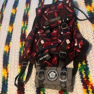 Supernatural backpack and wallet bundle